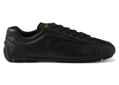 Pre-owned Prada Men's  Montecarlo Reedition 2005 Sneakers In Black
