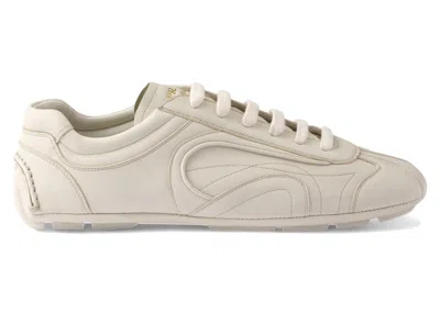 Pre-owned Prada Men's  Montecarlo Reedition 2005 Sneakers In Chalk White