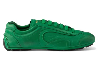 Pre-owned Prada Men's  Montecarlo Reedition 2005 Sneakers In Green