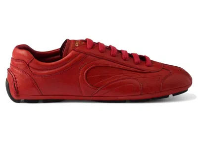 Pre-owned Prada Men's  Montecarlo Reedition 2005 Sneakers In Red