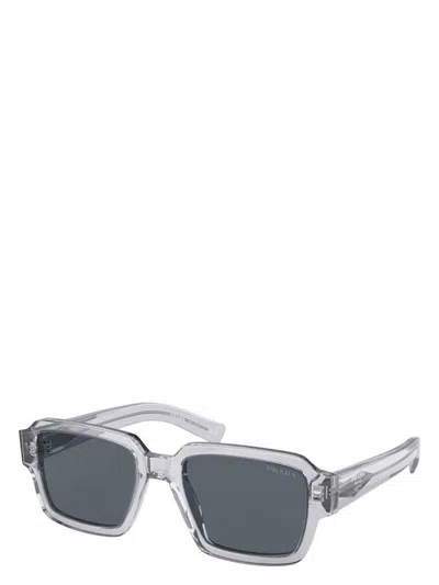 Prada Men's  Pr 02zs U430a9 Sunglasses In Gray