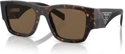 Prada Men's  Pr 10zs 2au06b Sunglasses In Havana