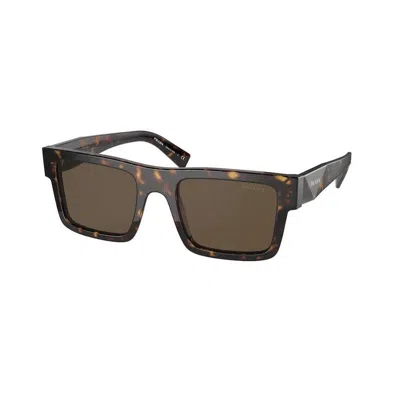 Prada Men's  Pr 19ws 2au8c1 Sunglasses In Havana