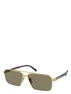Prada Men's  Pr A57s 5ak90f Sunglasses In Gold