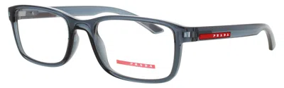 Prada Men's  Ps 06rv Eyeglasses 55-19-145 In White
