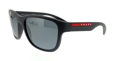 Pre-owned Prada Men's  Square Sunglasses In Grey (0ps 01us Ufk5l0) In Gray