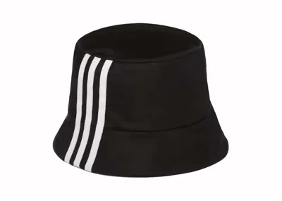 Pre-owned Prada Men's  X Adidas Renylon Bucket Hat In Black/white