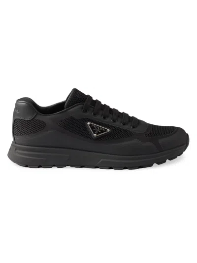 PRADA MEN'S PRAX 2.0 FABRIC SNEAKERS