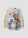 Prada Printed Cotton Shirt In Multi