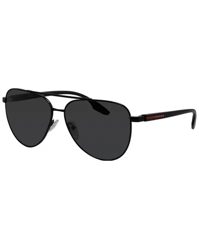 Prada Men's Ps-52ws 61mm Sunglasses In Black