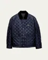 Prada Jacke Aus Gestepptem Re-nylon In F0abb Blu