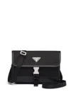 Prada Men Re-nylon And Saffiano Phone Pouch