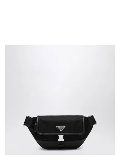 PRADA MEN'S RE-NYLON AND SAFFIANO SHOULDER BAG
