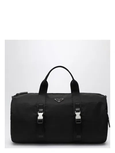 PRADA MEN'S RE-NYLON AND SAFFIANO TRAVEL BAG