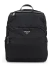 Prada Re-nylon Triangle Logo Backpack