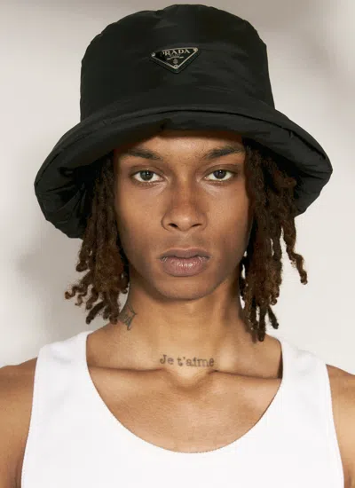 PRADA PRADA MEN RE-NYLON BUCKET HAT