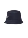 Prada Men's Re-nylon Bucket Hat In Blue