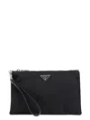 Prada Men's Re-nylon Clutch