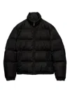 Prada Mens Black Medium-weight Re-nylon Down Jacket In Black