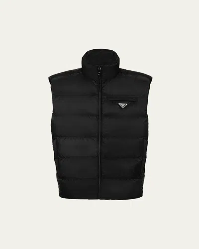 PRADA MEN'S RE-NYLON DOWN VEST