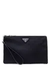 Prada Eco-friendly Re-nylon Mini Pouch Handbag
