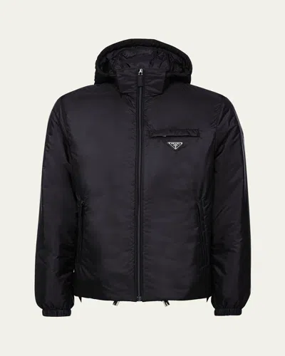 PRADA MEN'S RE-NYLON PIUMA DOWN PUFFER JACKET