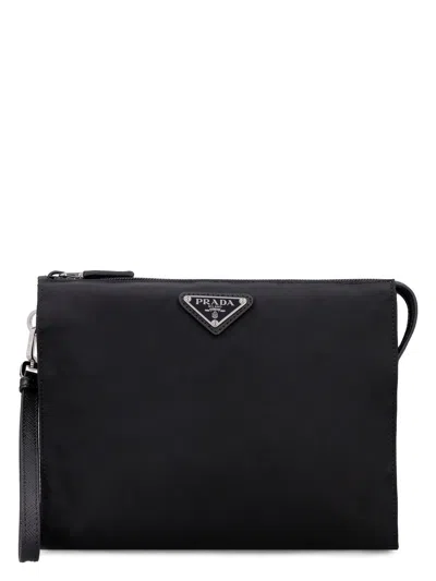 PRADA MEN'S RE-NYLON POUCH