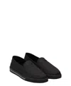 Prada Re-nylon Embossed Logo Slip-on Trainers