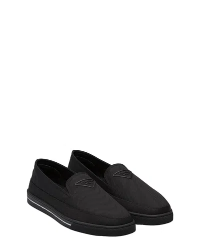 PRADA MEN'S RE-NYLON SLIP-ON SNEAKERS