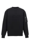 Prada Panelled Sweatshirt In Black