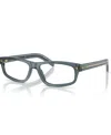Prada Men's Rectangle Eyeglasses, Pr B02v