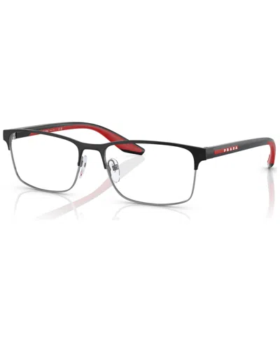 Prada Men's Rectangle Eyeglasses, Ps 50pv55-o In Crl