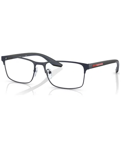 PRADA MEN'S RECTANGLE EYEGLASSES, PS 50PV57-O