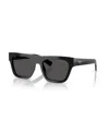 Prada Men's Rectangle Sunglasses, Pr C03s In Black
