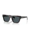 Prada Men's Rectangle Sunglasses, Pr C03s In Brown
