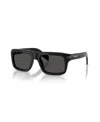 Prada Men's Rectangle Sunglasses, Pr D11s In Black