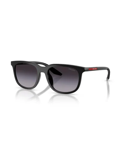 Prada Men's Rectangle Sunglasses, Ps B09su In White