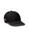 Prada Men's Re-nylon Baseball Cap In Green