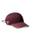 Prada Men's Re-nylon Baseball Cap In Purple