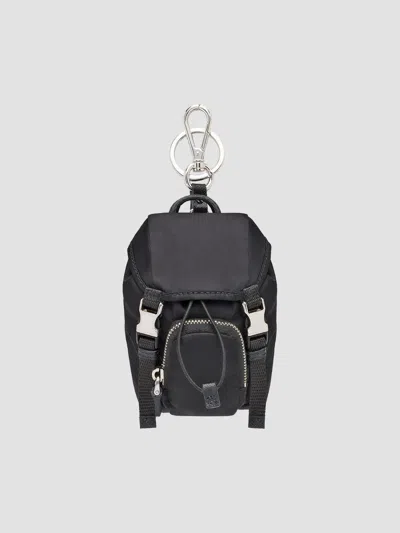 Prada Men's Re-nylon Mini Pouch In Black