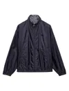 Prada Men's Reversible Re-nylon Jacket In Blue