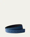 Prada Men's Reversible Saffiano Leather Belt Strap