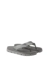 Prada Rubber Flip-flops In Gold