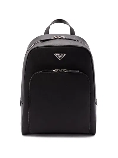 Prada Men Saffiano Leather Backpack