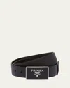Prada Belt In F0002 Nero