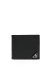 Prada Men's Saffiano Leather Wallet In Black