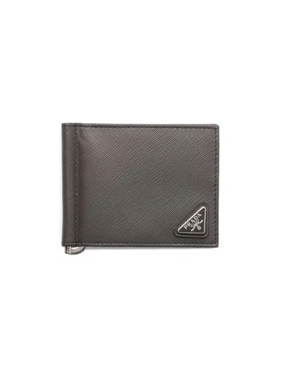 PRADA MEN'S SAFFIANO LEATHER WALLET