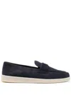 Prada St. Tropez Loafer In Blue