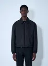 Prada Re-nylon Bomber Jacket In Blue