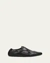 Prada Shuffle Monkstrap-schuhe Mit Doppelschnalle In Black